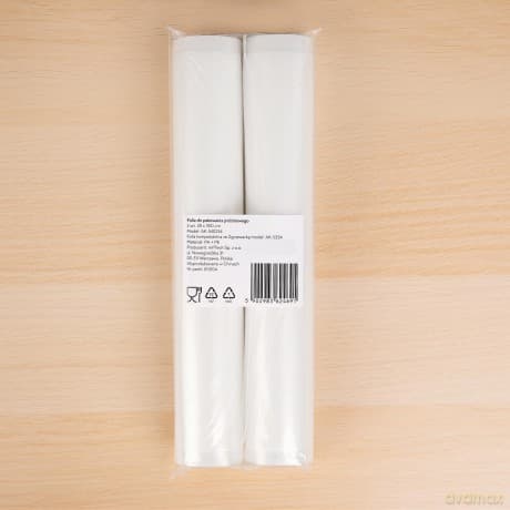Huslog zestaw folii do zgrzewarki próżniowej 2szt. 28 x 300 cm AK-540234