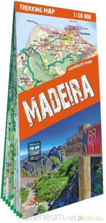 Trekking map Madeira 1:50 000 laminowana