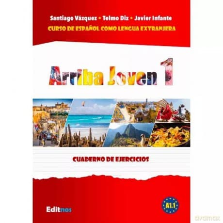 Arriba Joven 1 ćwiczenia do nauki hiszpańskiego A1.1 - Santiago Vazquez, Javier Infante, Telmo Diz