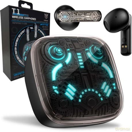 ONIKUMA T1 Słuchawki dokanałowe bezprzewodowe Czarny