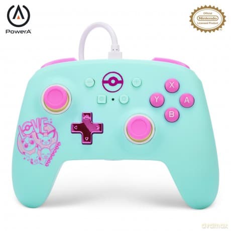 PowerA Enhanced Wired Controller - Nintendo Switch - Pokemon: Sweet Friends