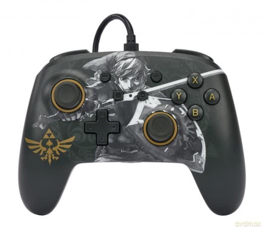 PowerA Enhanced Wired Controller for Nintendo Switch - Battle-Ready Link