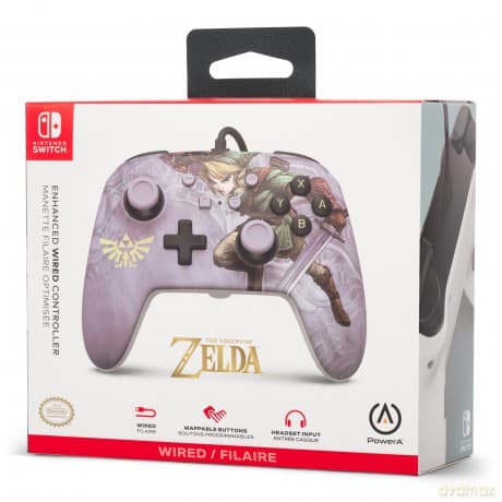 PowerA Enhanced Wired Controller for Nintendo Switch - Valiant Link