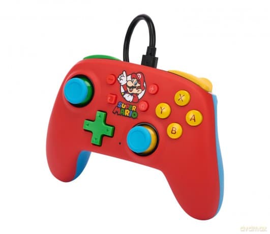 PowerA Nano Wired Switch Controller - Mario Medley