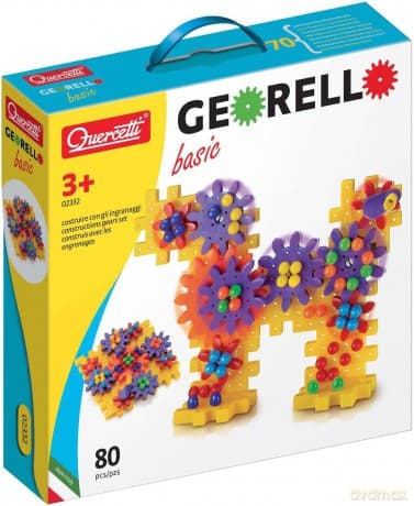 Quercetti Zest. Georello Basic 80szt