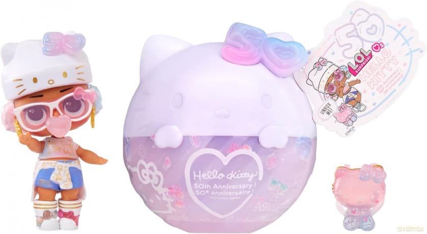 LOL Surprise Loves Hello Kitty Tot - Crystal Cutie