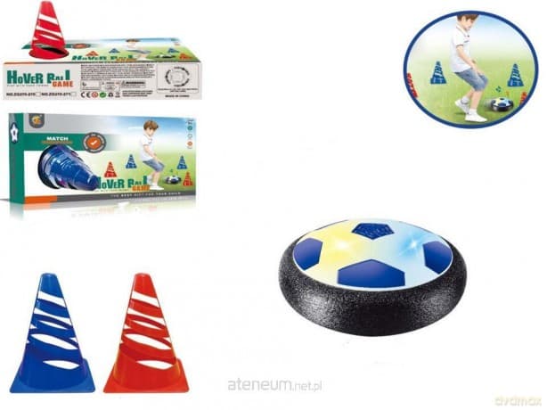 Piłka na sprężone powietrze + pachołki ze żwiatłem