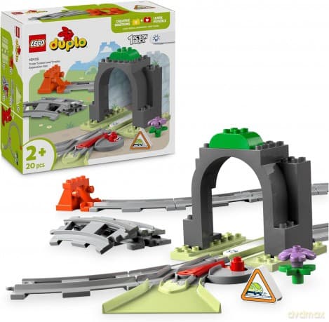 LEGO Duplo Town Tunel I Tory Kolejowe - Zestaw Rozszerzający (10425)
