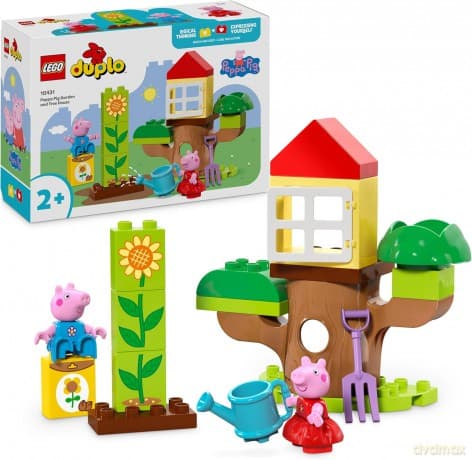 LEGO Duplo Ogród i domek na drzewie Peppy(10431)