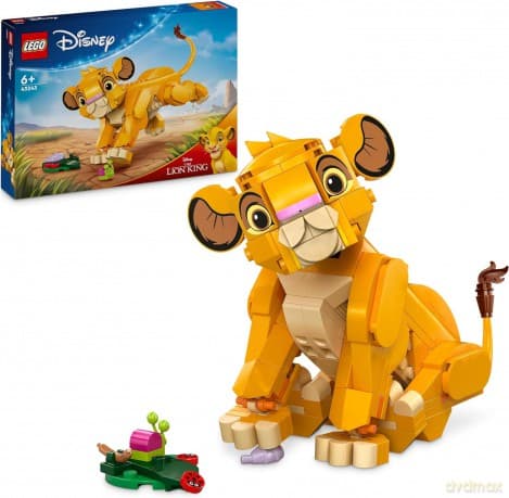 LEGO Disney Classic Król Lew - Lwiątko Simba (43243)