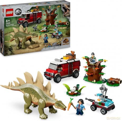 LEGO Jurassic World Dinomisje Odkrycie Stegozaura (76965)