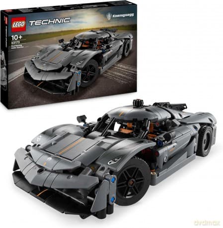LEGO Technic Szary hipersamochód Koenigsegg Jesko Absolut (42173)