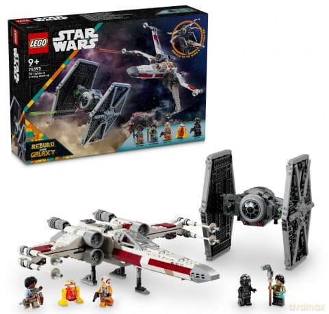 LEGO Star Wars Myśliwiec TIE i X-wing - Zestaw Combo (75393)