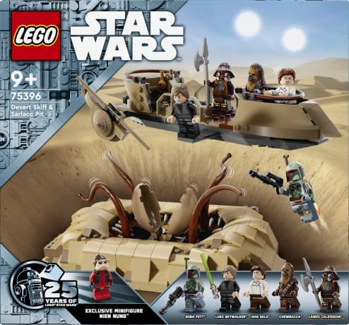 LEGO Star Wars Pustynna łódź i Sarlacc Pit (75396)