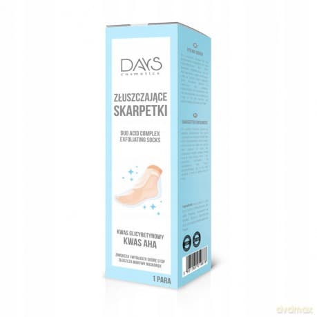 Days Cosmetics skarpetki złuszczające d/stóp 1para