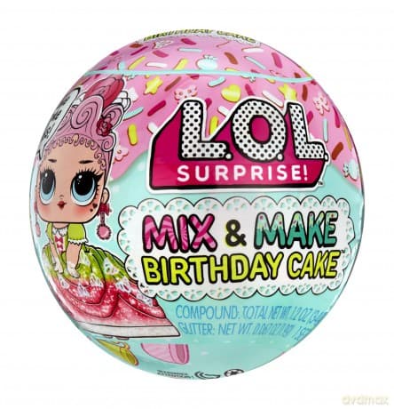 L.O.L. Surprise! - Confetti Pop Birthday Cake Tots PDQ (593140)