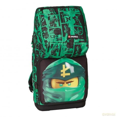 LEGO - Optimo Plus School Bag - Ninjago Green (20213-2201)