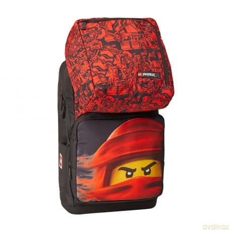LEGO - Optimo Plus School Bag - Ninjago Red (20213-2202)