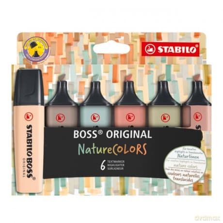 Stabilo - Boss Nature Colors 6 Stk (200994)