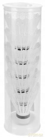 Lotki do badmintona plastikowe białe 6szt Mega Creative 532468