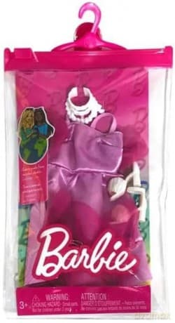 Barbie ubranka + akcesoria HJT20