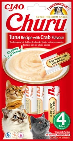 CHURU - Tuna Withcrab Flvour 4pcs- (798.5028)