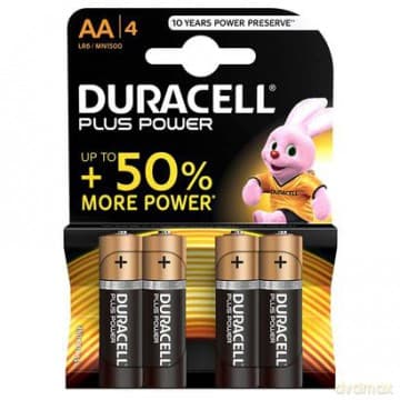 Bateria Lr06 Extra Life Op.4 Szt. Duracell Lr6/Aa B4