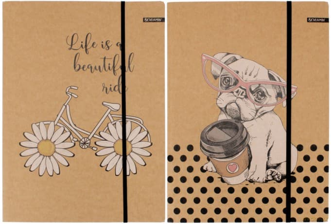 Teczka z Gumką A4 Kraft Liner Beniamin 109269 Ben