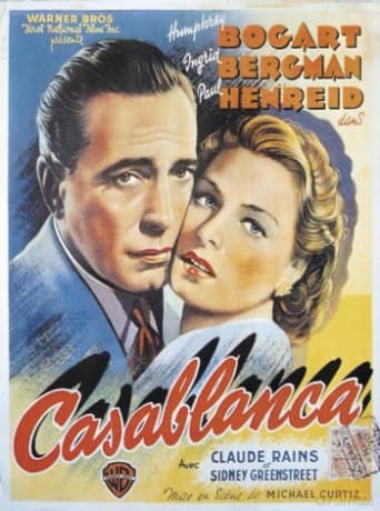 Casablanca - Humphrey Bogart, Ingrid Bergman