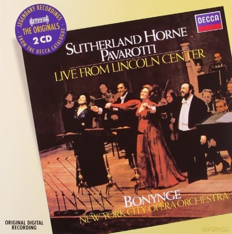 Pavarotti/Sutherland: Live From The Lincoln Center Original Ma