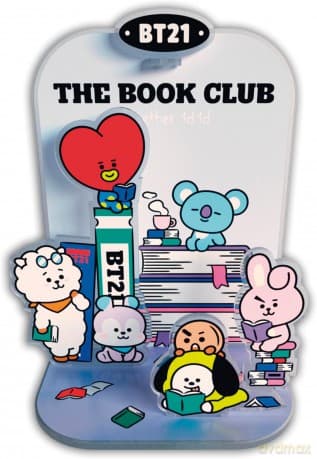 BT21 - Acryl Diorama - Bookclub