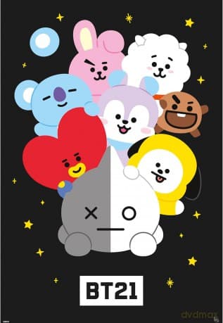 BT21 - Poster Maxi 91.5x61 - Characters