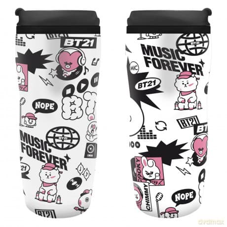 BT21 - Travel mug Music