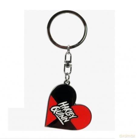 DC COMICS - Keychain Heart Harley Quinn