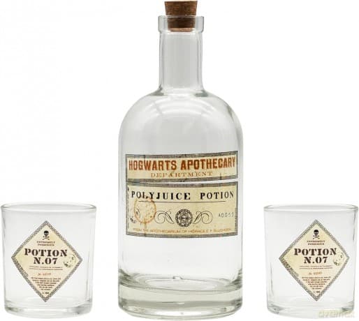 HARRY POTTER - Bottle and glasses Set - Potion