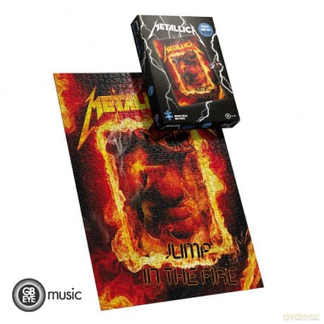 METALLICA - Jigsaw puzzle 1000 pieces - Fire Demon