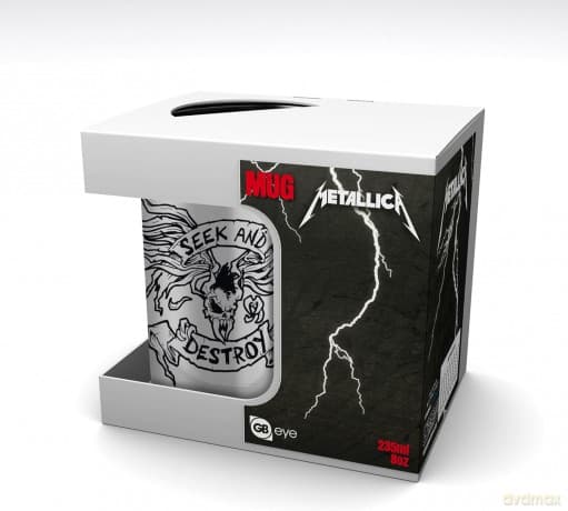 METALLICA - Mug carabiner - Seek And Destroy - with box