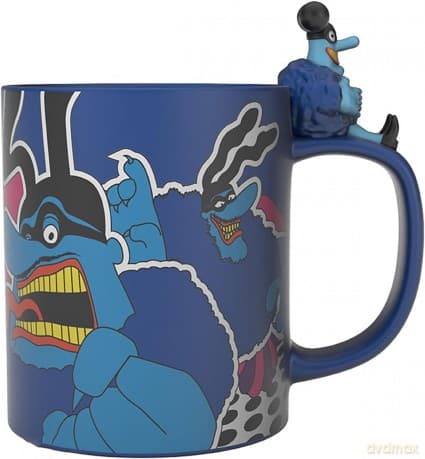 THE BEATLES - Mug 3D handle - Blue Meanie