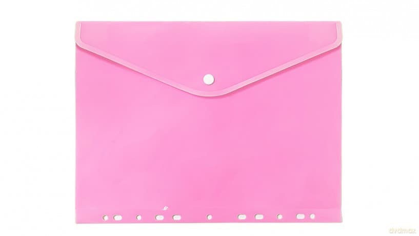 Teczka A4 kopertowa PP zawieszana pastel różowy