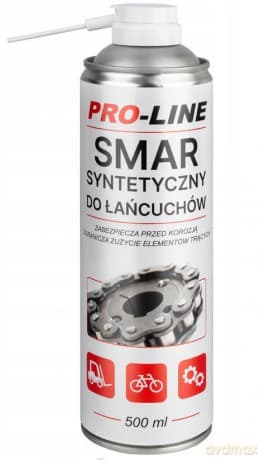 Syntetyczny smar do łańcuchów PRO-LINE spray 500ml