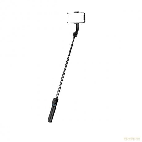 Devia selfie stick Bluetooth tripod C10 czarny