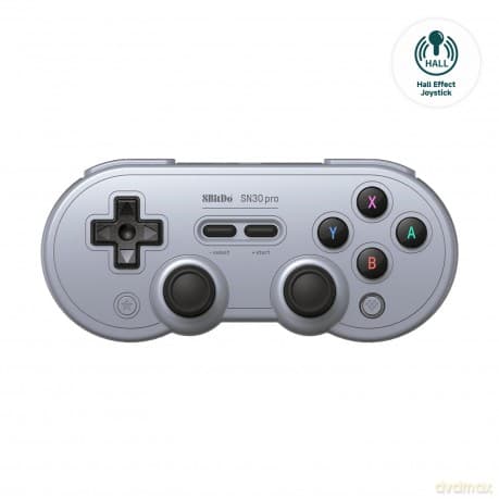 8BitDo SN30 Pro Gamepad HallEd/Gray