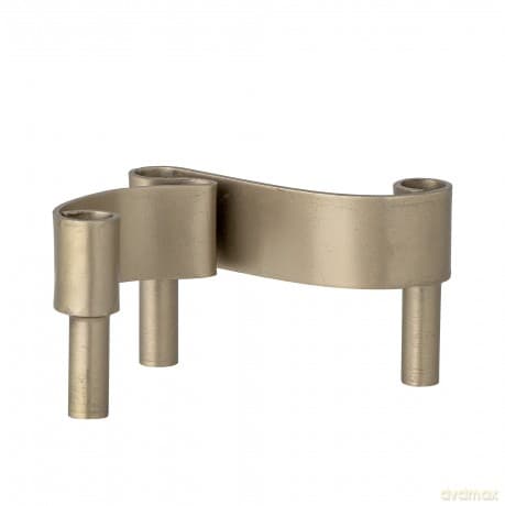 Bloomingville - Kenja Candle Holder, Brass, Metal (82059490)