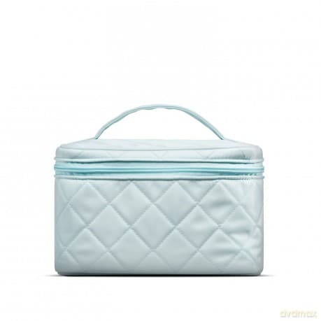 Gillian Jones - Beauty Box in quilted nylon Blue