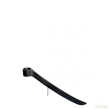 Uyuni - Lightarch Candle holder mini taper 1'arm - Matte Black (UL-30257)