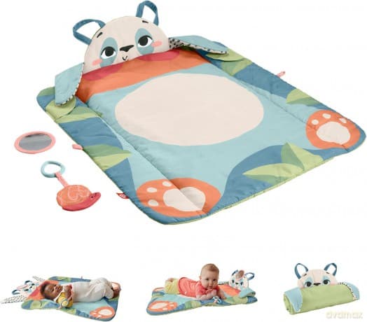 Fisher Price Newborn - Roly-Poly Panda Play Mat (HKD65)