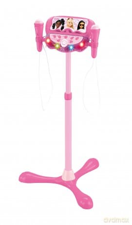 Lexibook - Barbie Adjustable Stand with 2 Mic (S160BB)