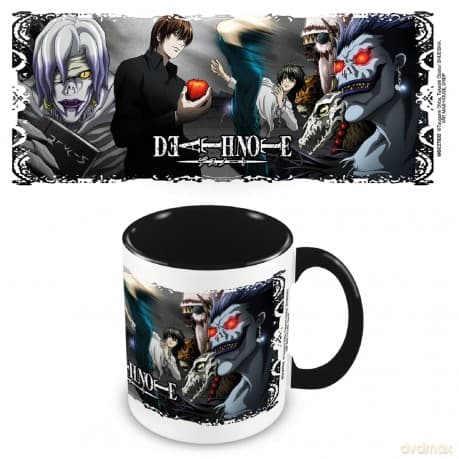 Death Note: Death Note (Kiras Wrath) Black Coloured Inner Kubek