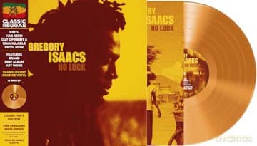 Gregory Isaacs: No Luck Orange Translucent Vinyl