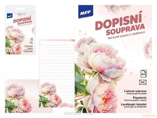 Papeteria LUX 5+10 Kwiaty